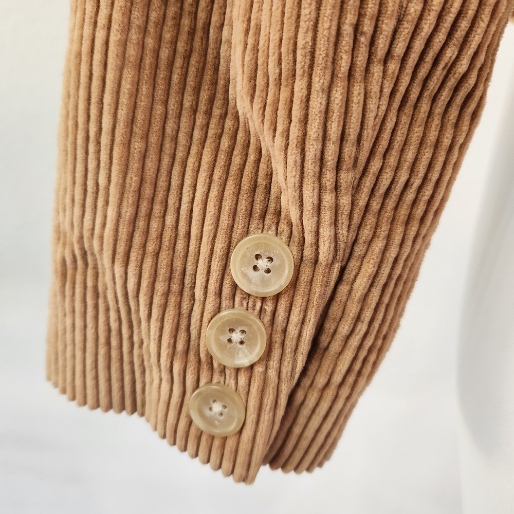 Banana Republic Corduroy Cropped Fitted Blazer Y2K Size 0 - Picture 9 of 10